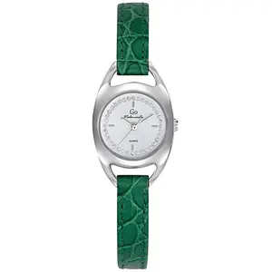 Comparateur de prix : Go Mademoiselle Montre 699488 Femme avec bracelet en cuir vert