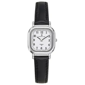 Certus Montre Femme Certus - 644402 Bracelet Cuir Noir pas cher