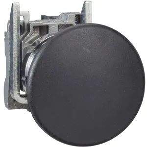 Schneider Harmony bouton-poussoir noir Ø22 - coup de poing Ø 40 - XB4BC21 pas cher