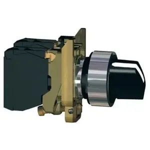 Bouton sélecteur Schneider XB4BD53 noir 2 x 45 ° 1 pc(s) pas cher