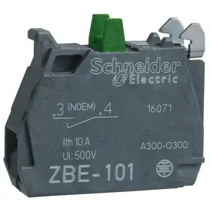 Comparateur de prix : Schneider Bloc contact Harmony - 1O - raccordement vis étrier - pour XB4 ou XB5