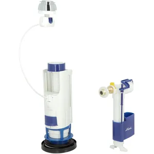 Comparateur de prix : NICOLL Ensemble Mécanisme De Chasse 3V102 A Câble Double Débit + Flotteur 1700