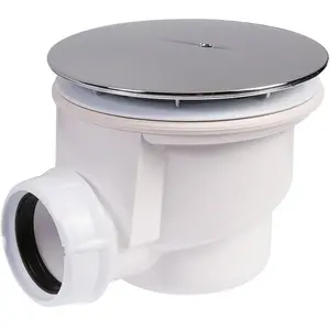 Comparateur de prix : Nicoll - Bonde receveur de douche plastique standard ø 90 sortie horizontale