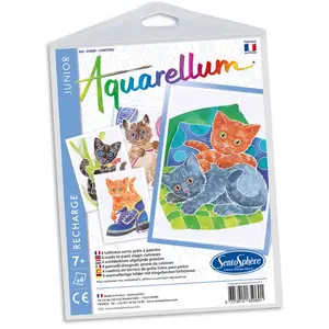 Comparateur de prix : Sentosphère Recharge Aquarellum Junior : Chatons