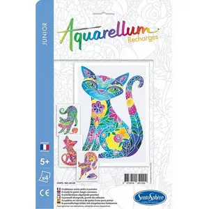 Recharge Aquarellum Junior - Chats Sentosphère-6512R