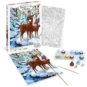 Kit Peinture Sentosphere Palette D'artiste Multicolor Autres