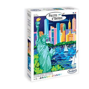 SentoSphere Sentosphère Palette d'artiste - New York pas cher