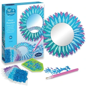 Comparateur de prix : Sentosphère Art and CREATIONS - Miroir mosaiques a diamanter - plumes