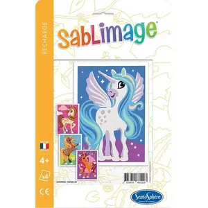 SentoSphere Recharge Sablimage - Licornes Sentosphère-8812R pas cher