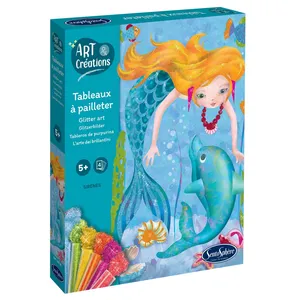Comparateur de prix : SENTOSPHERE Tableaux a pailleter - Sirenes - Art et creations