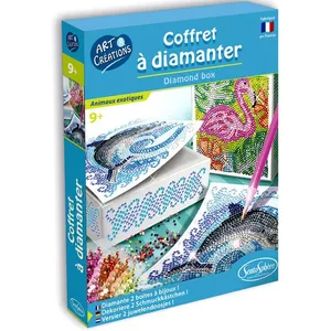 SentoSphere Coffret à diamanter SentoSphère Animaux Exotiques