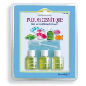 Comparateur de prix : SentoSphère Recharge : 3 flacons de parfums pour savon et bain moussant