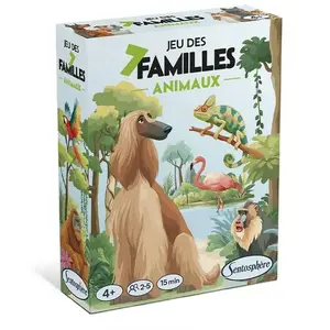 SentoSphere Jeux des 7 familles - animaux pas cher