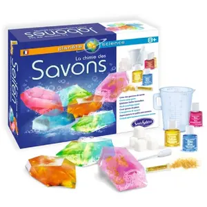 Comparateur de prix : Savons - SENTOSPHERE - La Chimie des savons - Bleu - Mixte - 8 ans - Enfant - Intérieur