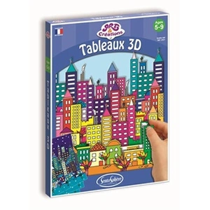 SentoSphere Sentosphère Tableaux 3D Ville pas cher