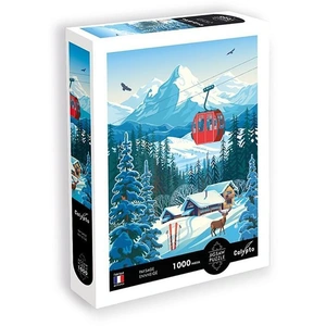 Comparateur de prix : Puzzle 1000 pieces Calypto - paysage enneige - Sentosphere