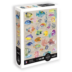 SentoSphere Puzzle 500 pièces : Poissons Exotiques pas cher