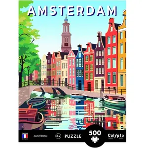 SentoSphere Puzzle 500 pièces SentoSphère Amsterdam pas cher