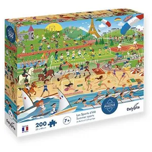 Comparateur de prix : SentoSphere Puzzle 200 pièces SentoSphère Les Sports d'été TU