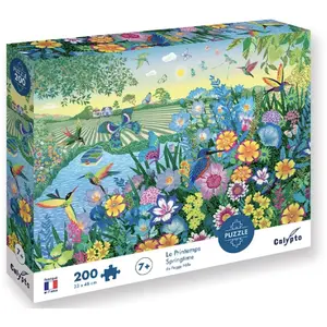 Comparateur de prix : Calypto Puzzle 200 pièces Le printemps
