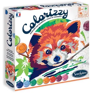 Comparateur de prix : Dessin et coloriage enfant SentoSphère Colorizzy Panda Roux Shiba