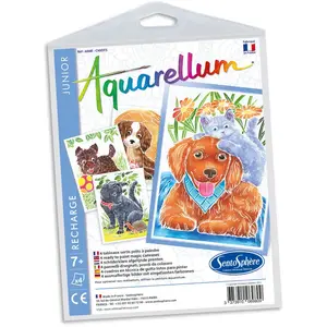 Comparateur de prix : Sentosphère Recharge Aquarellum Junior : Chiots