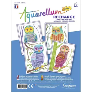 Comparateur de prix : Recharge Aquarellum Junior : Hiboux Sentosphère