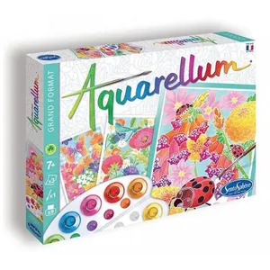 Comparateur de prix : Sentosphere Kit créatif SentoSphère Aquarellum "Dans les Fleurs"