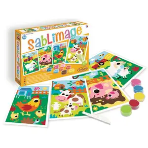 Comparateur de prix : SentoSphere Kit créatif Sablimage Sentosphère - Animaux de la ferme