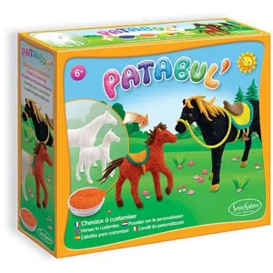 SentoSphere Kit créatif SentoSphère Patabul Chevaux à customiser pas cher