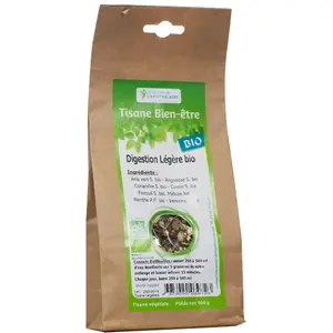 Comparateur de prix : Le Comptoir de l'Apothicaire Tisane Digestion Légère Bio 100g