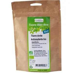 Comptoir de l'Apothicaire Tisane Dorée Antioxydante Bio 50gVendu paratida-santediscount