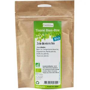 Comptoir de l'Apothicaire Tisane Joie de Vivre Bio 50gVendu paratida-santediscount