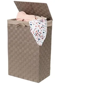 Comparateur de prix : Panier à linge Compactor Rectangulaire pliable taupe