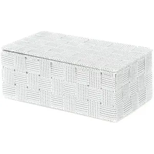 Compactor Boîte de rangement en sangles tressées 27x15cm