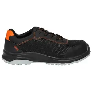 PARADE Chaussures de sécurité basses rallye textile bas 47 pu double densité composite polyuréthane 1 paire(s) chaussures de sécurité basses rallye noir/oran pas cher