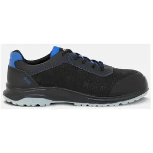 PARADE Chaussures de sécurité basses rallye textile bas 47 pu double densité composite polyuréthane 1 paire(s) chaussures basses rallye noir/bleu t47 - parad pas cher