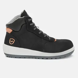 PARADE Chaussures de sécurité femme briana s3 textile 38 pu double densité src - résistance au glissement sols acier et céramique haut acier cuir croute 1 pi pas cher