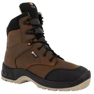Chaussures Montantes Sans Métal Parade Norman S3 Src Marron / Noir 40 pas cher