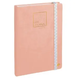 Cahier - Quo Vadis - Life Journal 21 - 150 x 210 mm - 224 pages - Couverture rose pâle