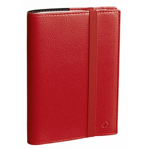 Quo Vadis Agenda Semainier Time&life Large - 13 Mois - Rouge pas cher
