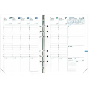 Quo Vadis - Recharge Agenda Timer 21 16 Mois