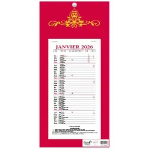 Quo Vadis Calendrier Skytos Bloc Mensuel 12 Mois - 16x335cm pas cher