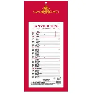 Quo Vadis Calendrier Skytos Bloc Mensuel 12 Mois - 20x415cm pas cher