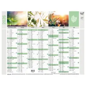 Calendrier Banque Equology - 27 X 21 Cm pas cher