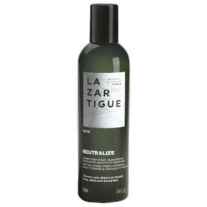 Comparateur de prix : Lazartigue Shampoing neutralisant - Cheveux gris, blancs & blonds - 250 ml