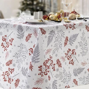 Calitex Nappe rectangle TENTATION  Douceur hivernale Rouge