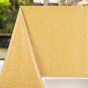 Calitex Nappe Rectangle Thea Toile Ciree Ocre pas cher