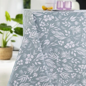 Calitex Nappe Rectangle Erbario Toile Ciree Vert