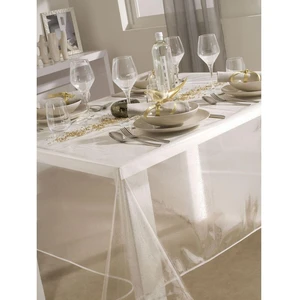 Calitex Nappe translucide PAILLETE Argent pas cher